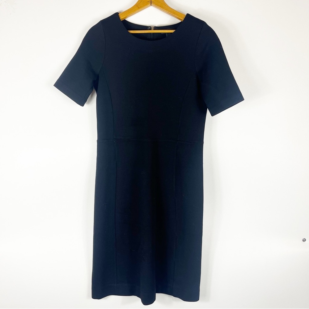 J. Crew Wool Blend Career Dress Short Sleeve size 4